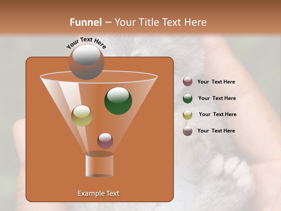 Ears Green Domestic PowerPoint Template