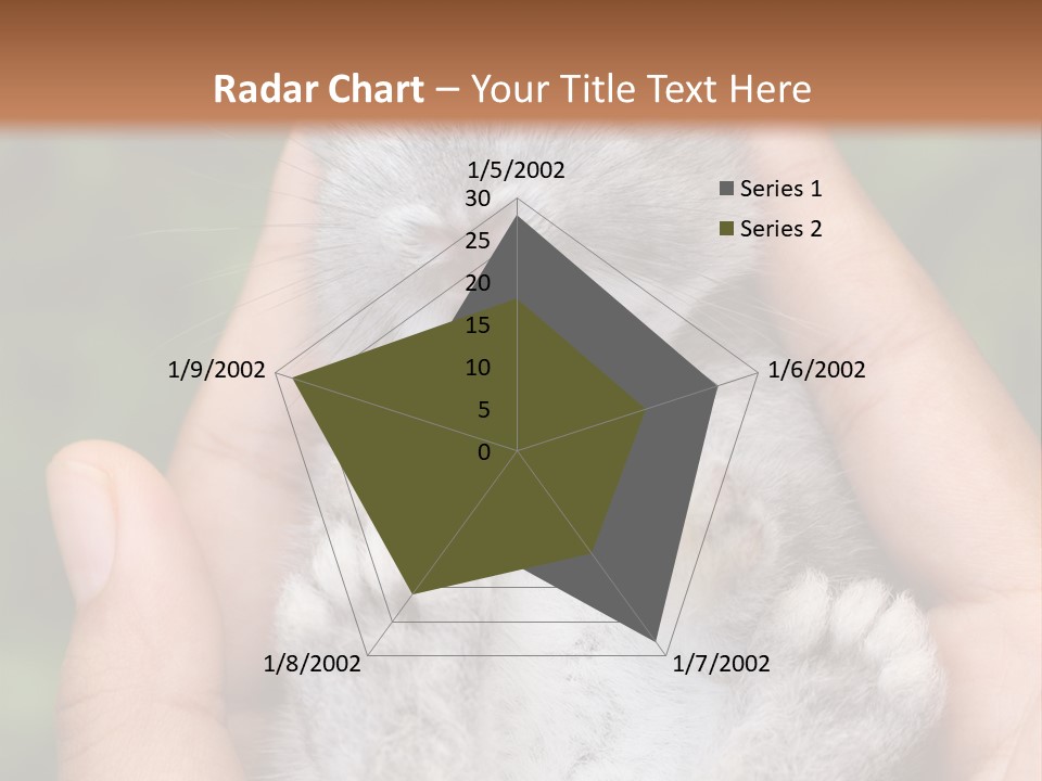 Ears Green Domestic PowerPoint Template