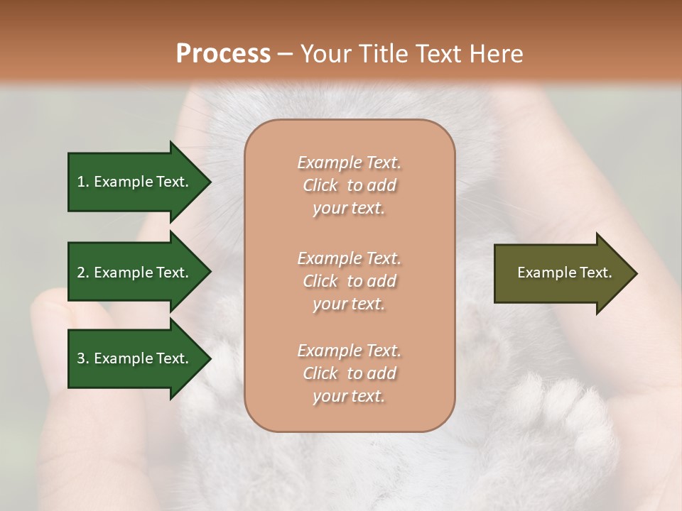 Ears Green Domestic PowerPoint Template