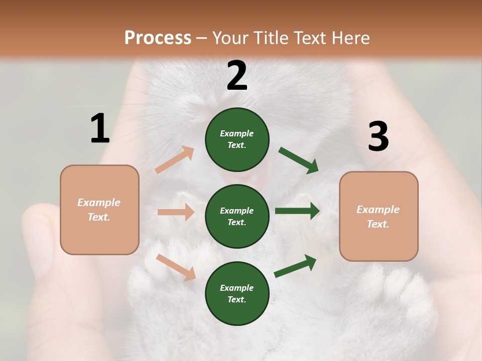 Ears Green Domestic PowerPoint Template