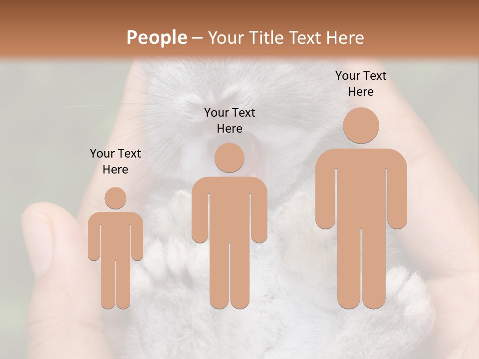 Ears Green Domestic PowerPoint Template