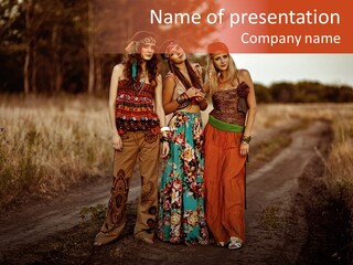 Fish Paradise Human PowerPoint Template