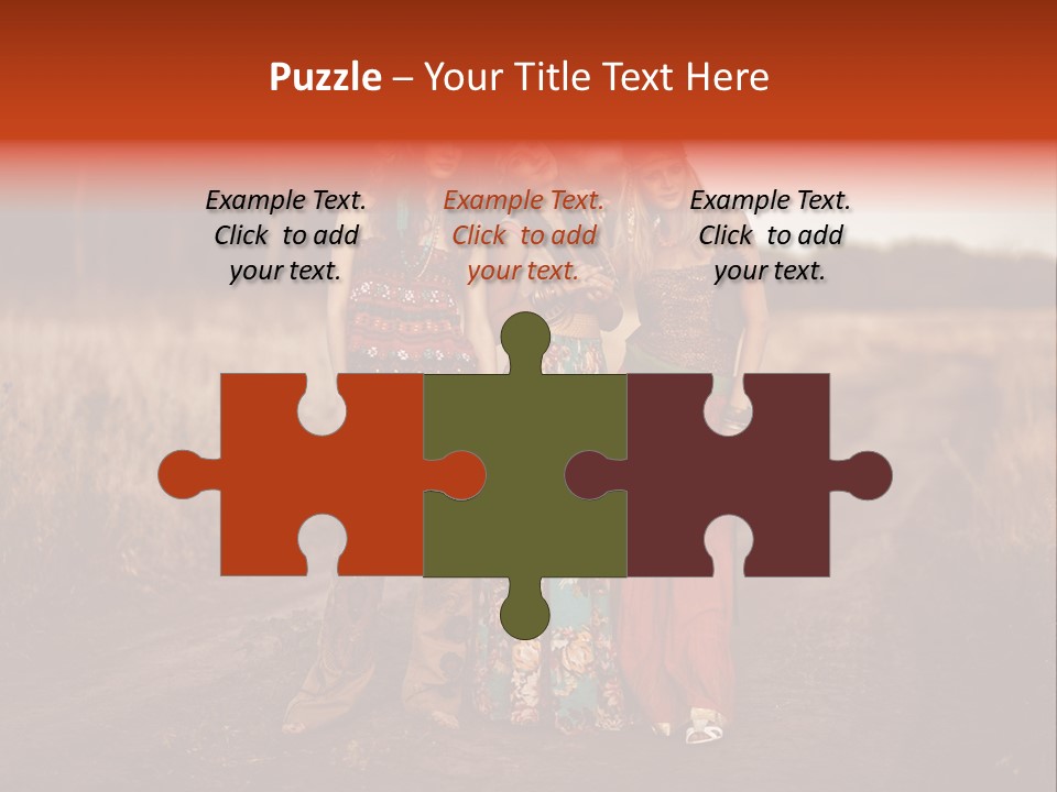 Fish Paradise Human PowerPoint Template