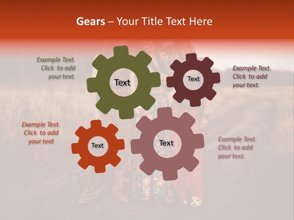 Fish Paradise Human PowerPoint Template