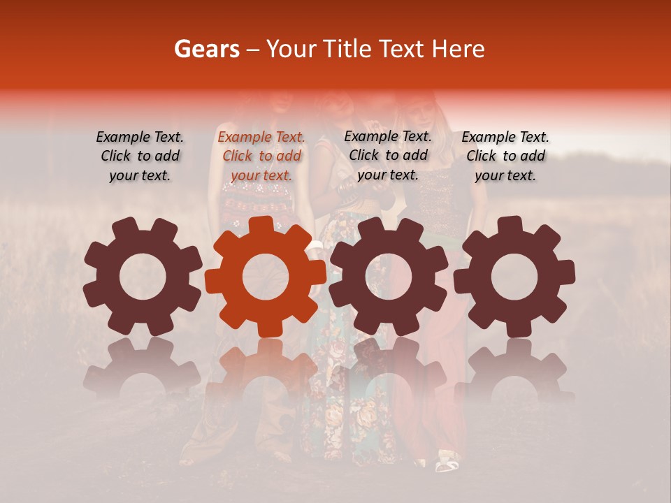 Fish Paradise Human PowerPoint Template