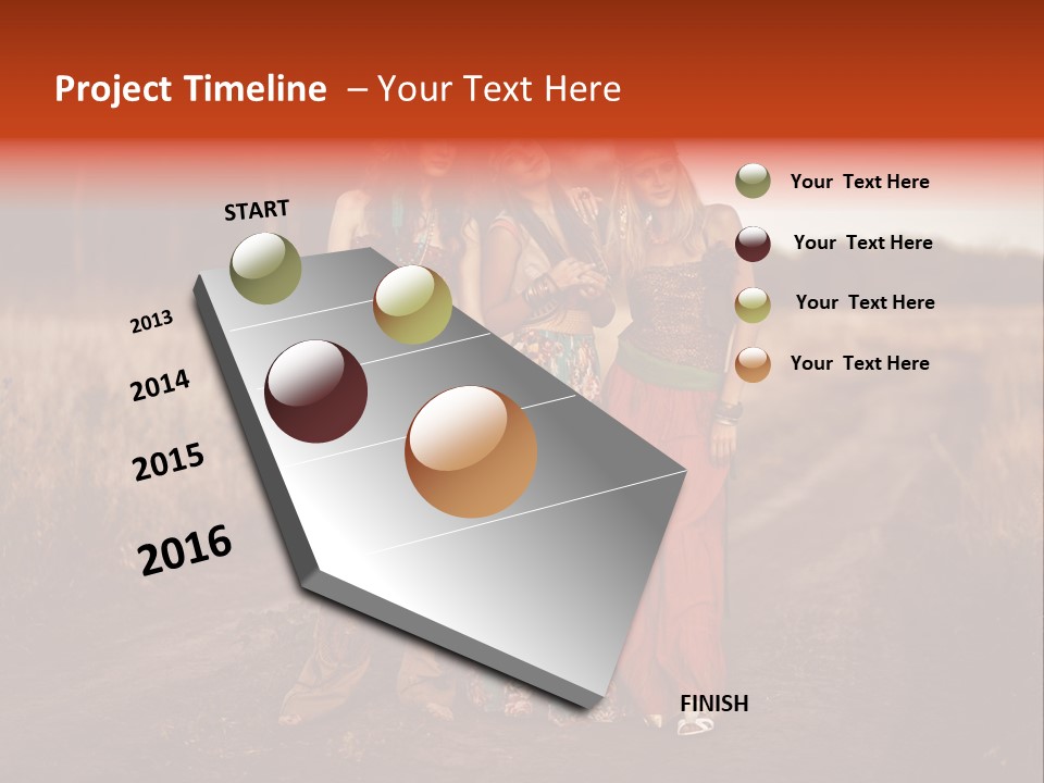 Fish Paradise Human PowerPoint Template
