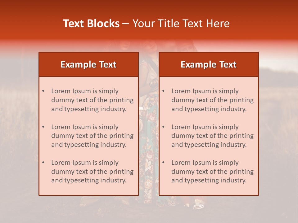 Fish Paradise Human PowerPoint Template