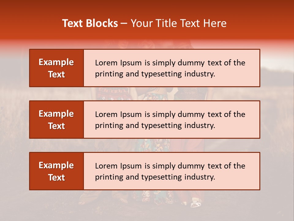 Fish Paradise Human PowerPoint Template