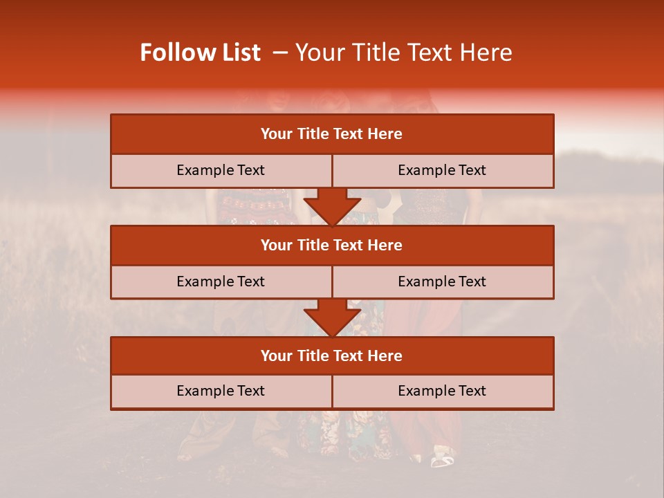 Fish Paradise Human PowerPoint Template