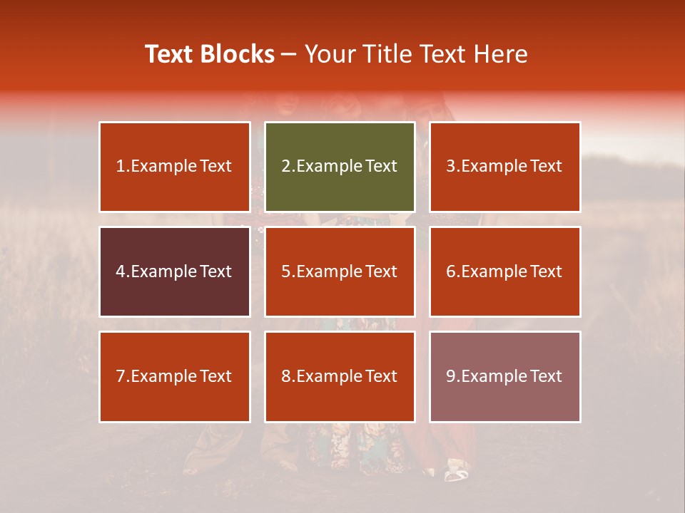 Fish Paradise Human PowerPoint Template