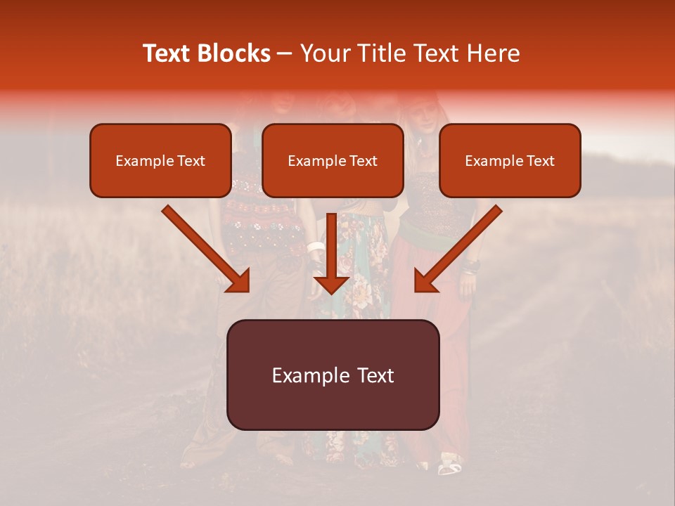 Fish Paradise Human PowerPoint Template