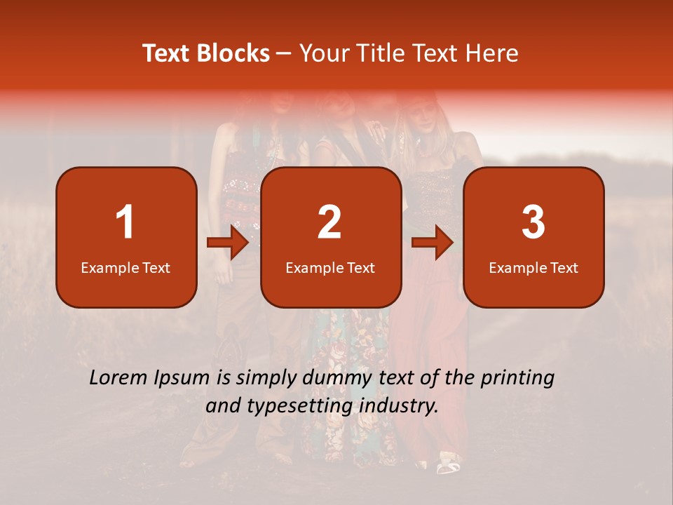 Fish Paradise Human PowerPoint Template