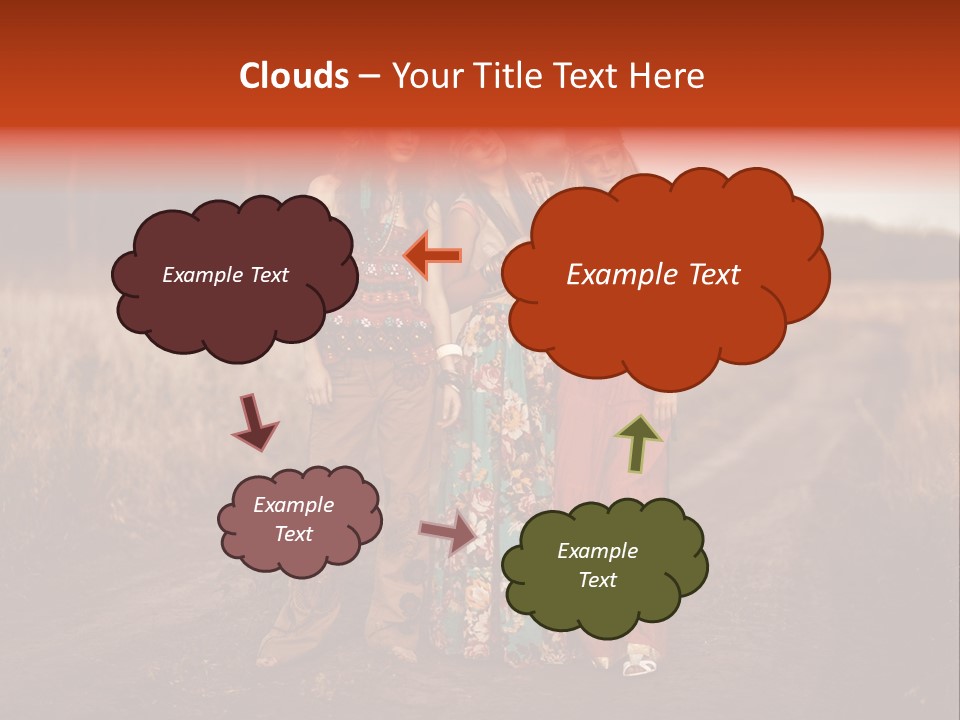 Fish Paradise Human PowerPoint Template