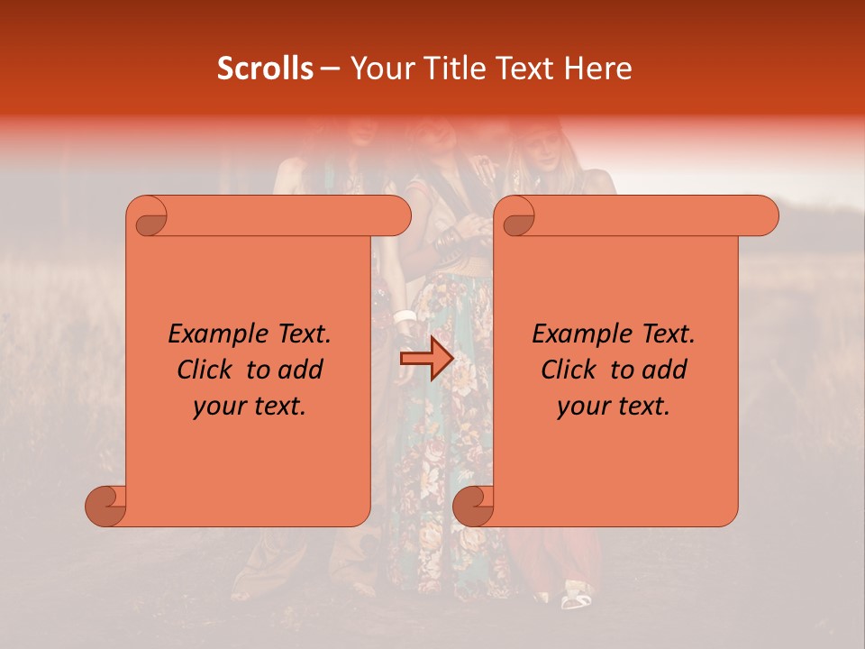 Fish Paradise Human PowerPoint Template
