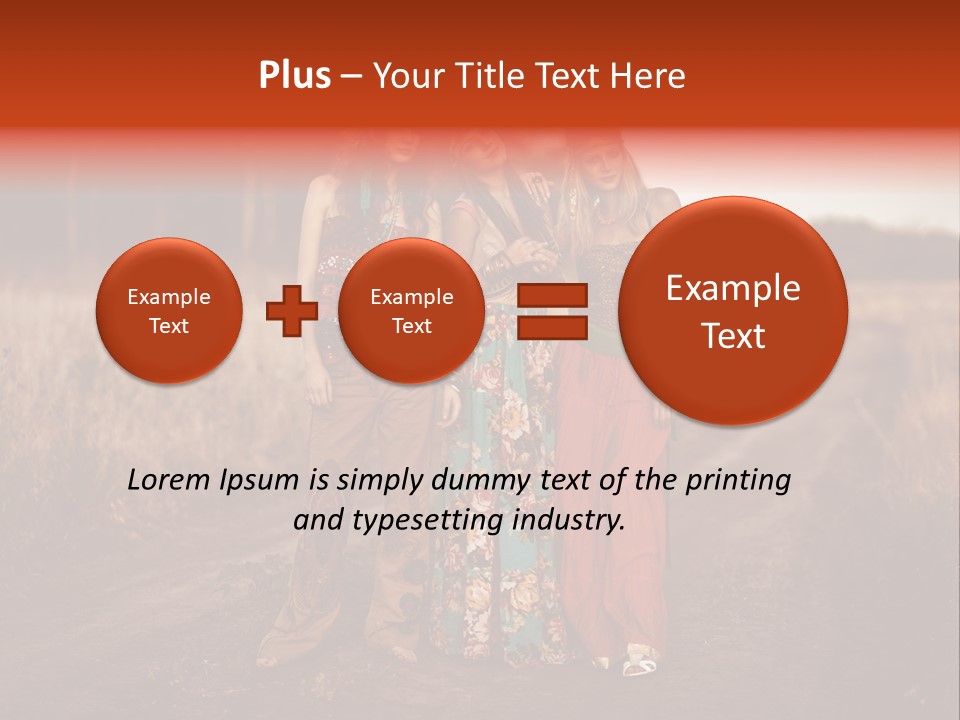 Fish Paradise Human PowerPoint Template