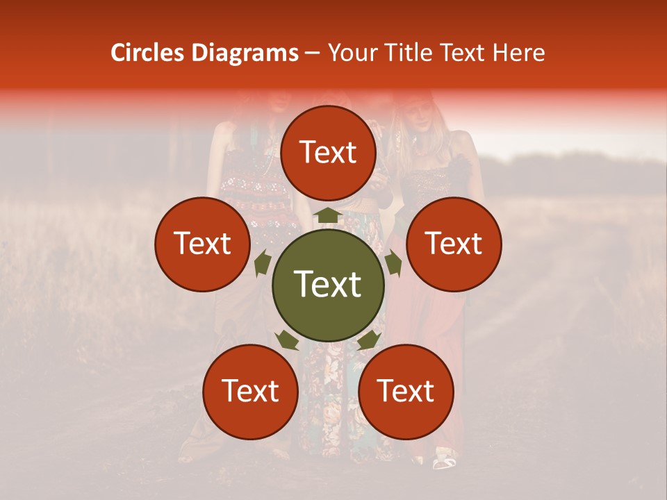 Fish Paradise Human PowerPoint Template