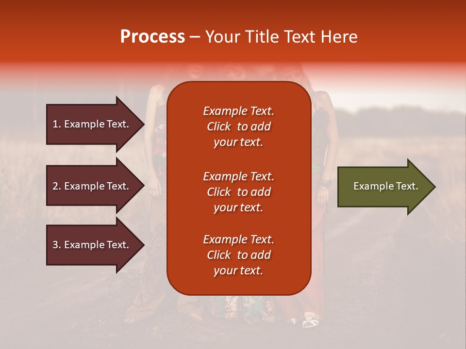 Fish Paradise Human PowerPoint Template