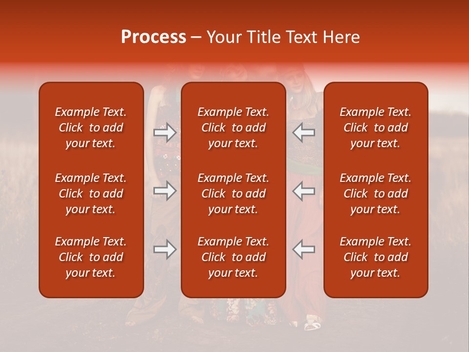 Fish Paradise Human PowerPoint Template