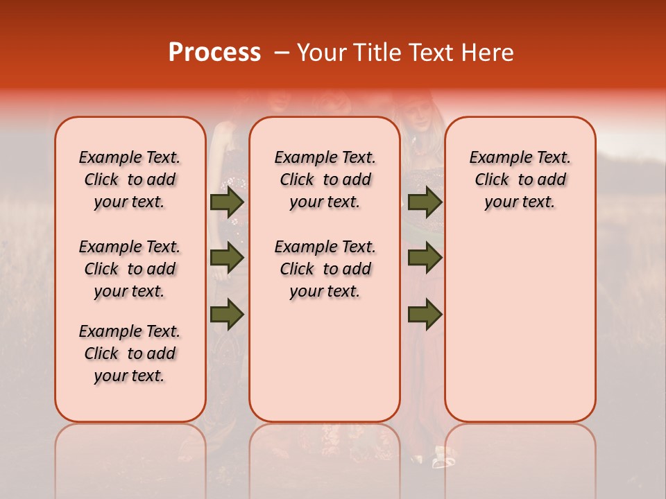 Fish Paradise Human PowerPoint Template