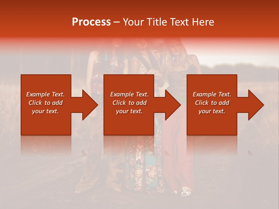 Fish Paradise Human PowerPoint Template