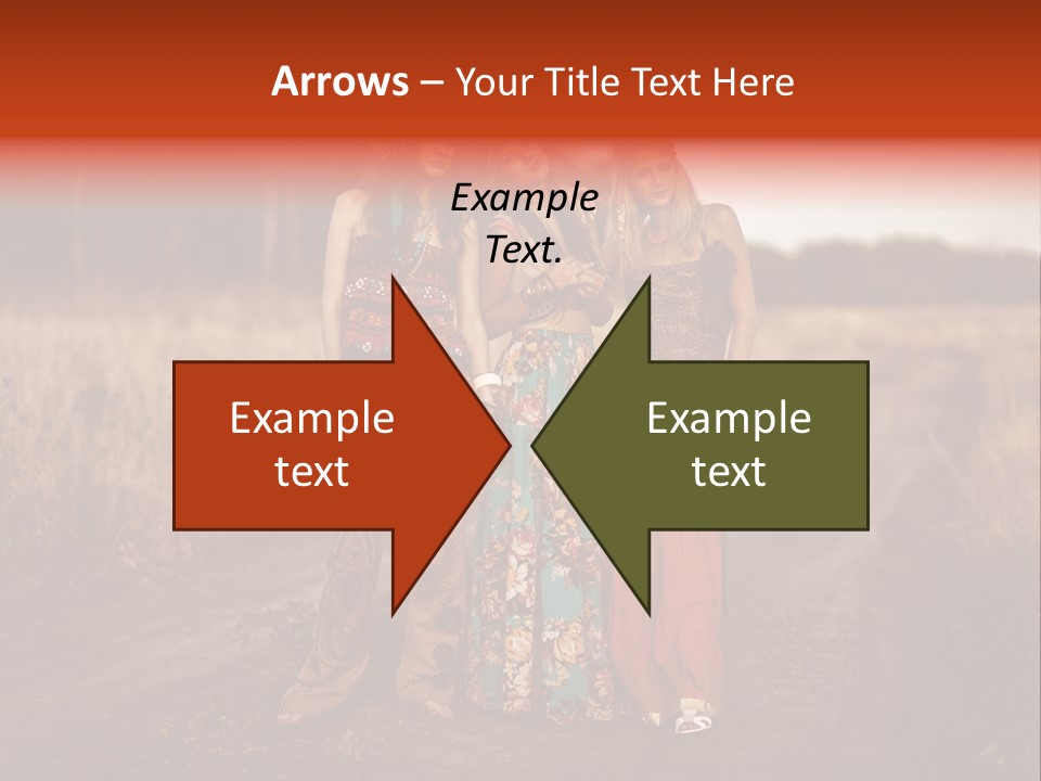 Fish Paradise Human PowerPoint Template