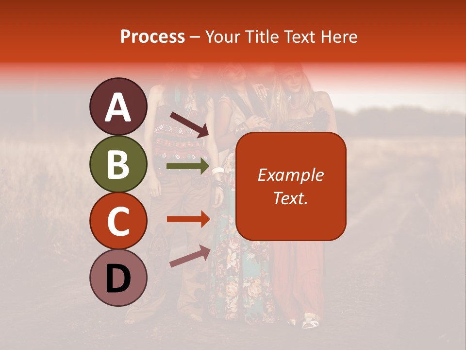 Fish Paradise Human PowerPoint Template