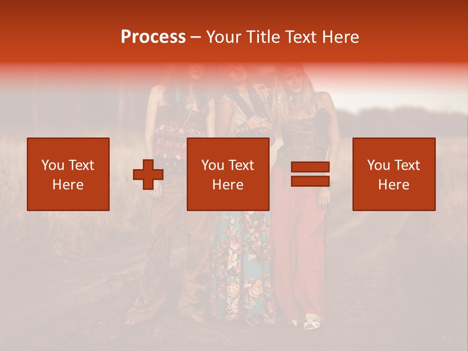 Fish Paradise Human PowerPoint Template