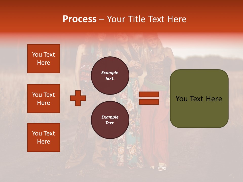 Fish Paradise Human PowerPoint Template