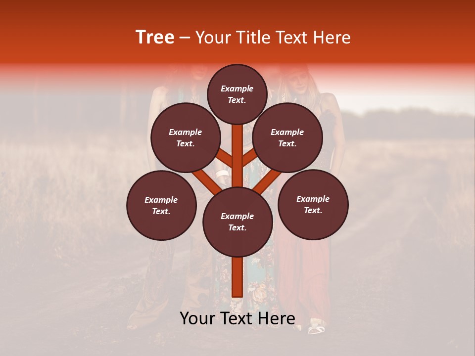 Fish Paradise Human PowerPoint Template