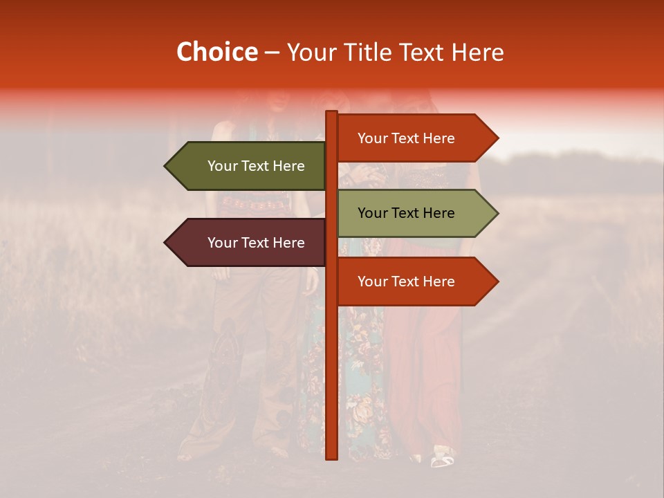 Fish Paradise Human PowerPoint Template