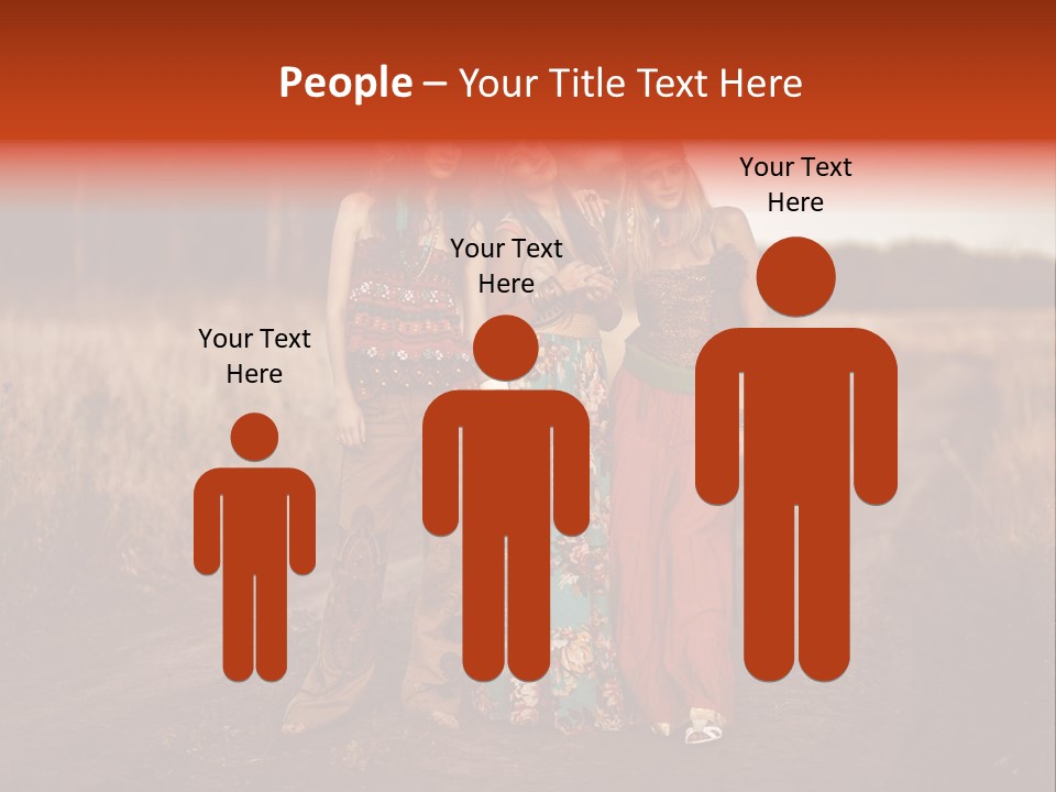 Fish Paradise Human PowerPoint Template