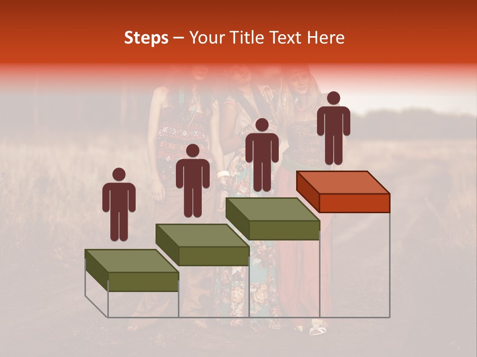 Fish Paradise Human PowerPoint Template