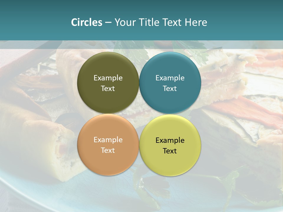 Slice Delicious Cheese PowerPoint Template