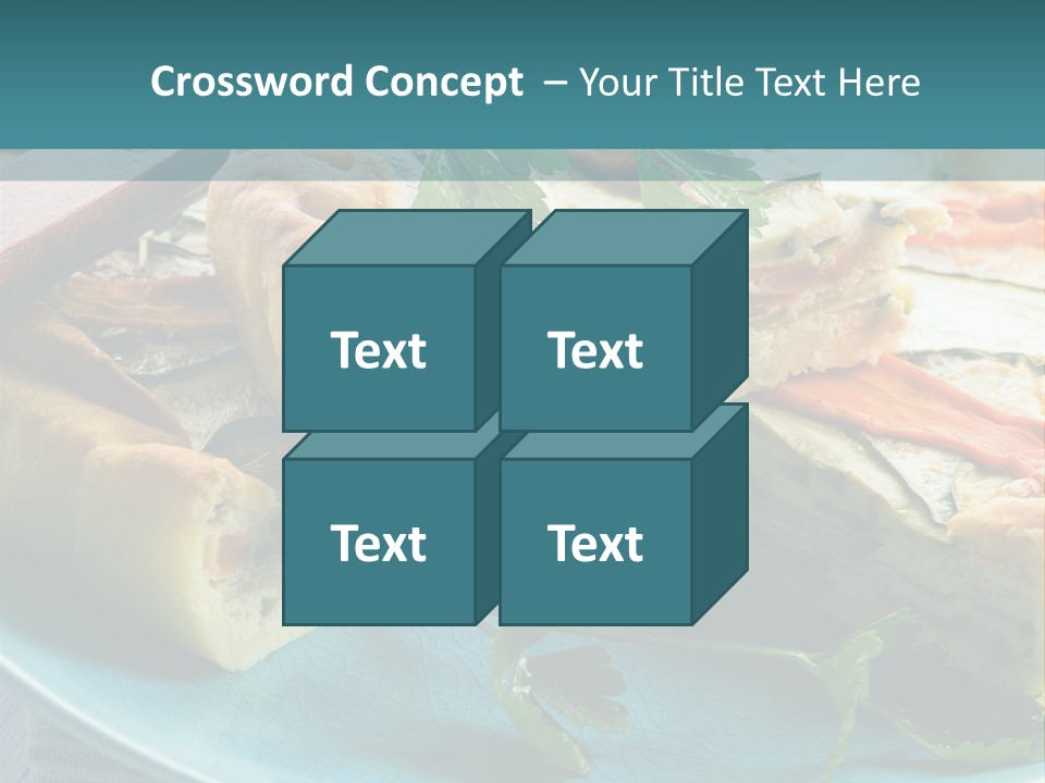 Slice Delicious Cheese PowerPoint Template