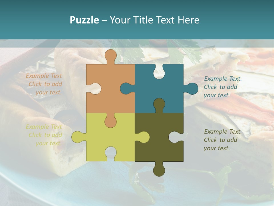 Slice Delicious Cheese PowerPoint Template