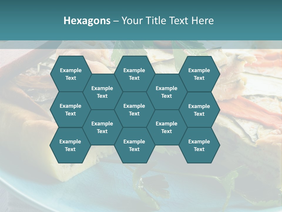 Slice Delicious Cheese PowerPoint Template