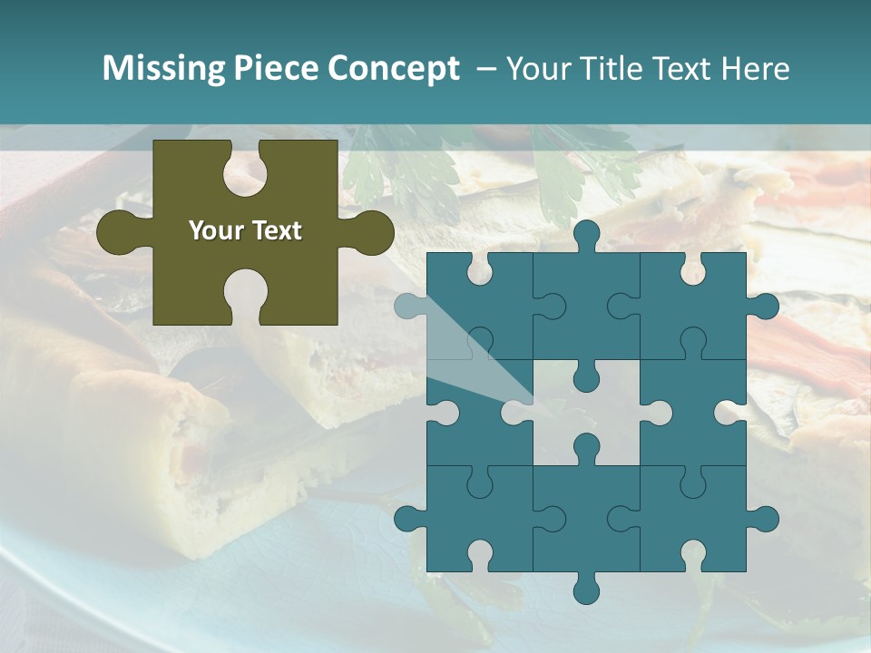 Slice Delicious Cheese PowerPoint Template