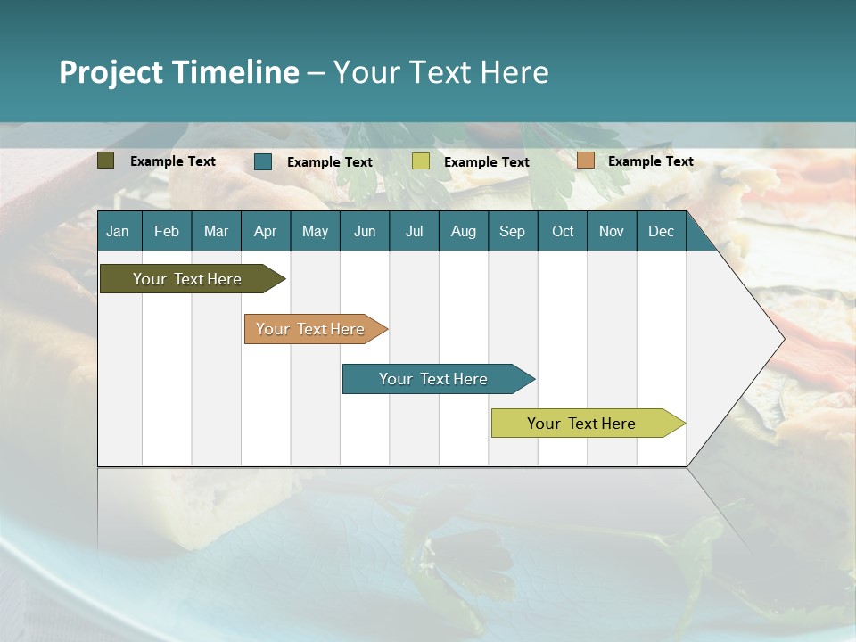 Slice Delicious Cheese PowerPoint Template