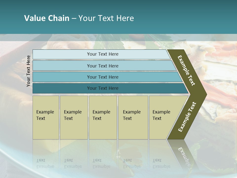 Slice Delicious Cheese PowerPoint Template