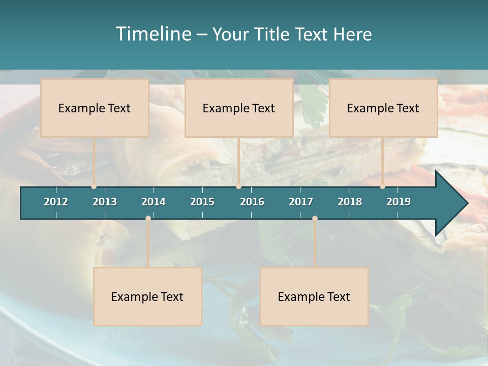 Slice Delicious Cheese PowerPoint Template