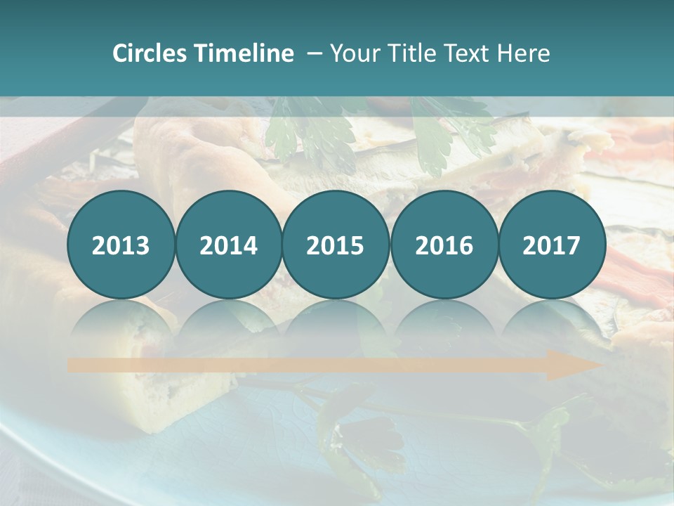 Slice Delicious Cheese PowerPoint Template