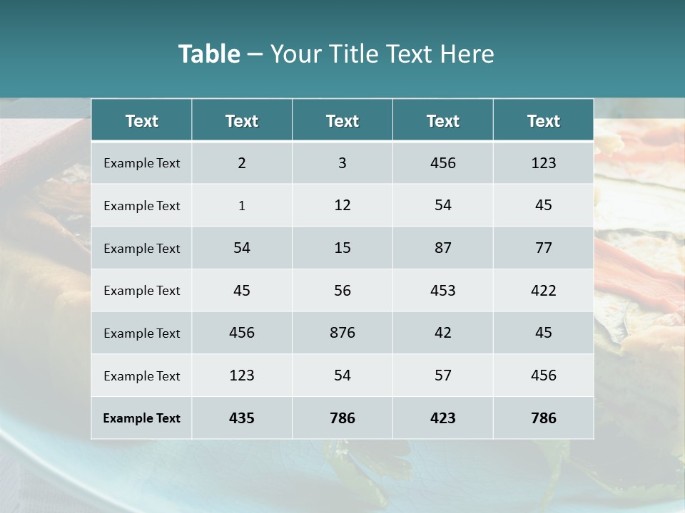 Slice Delicious Cheese PowerPoint Template