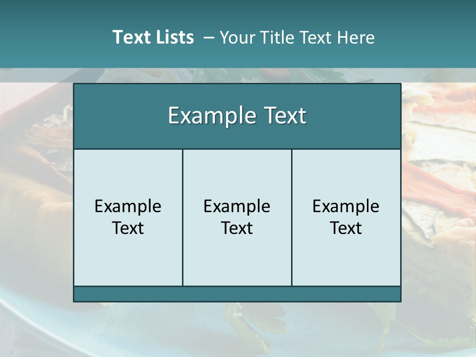 Slice Delicious Cheese PowerPoint Template