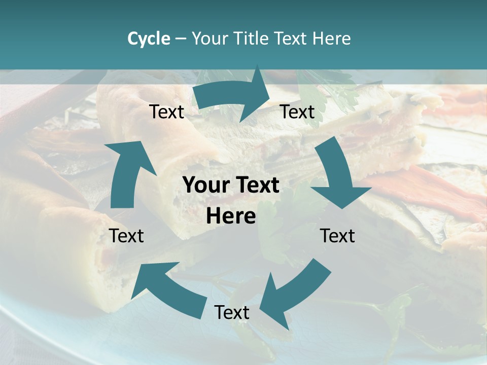 Slice Delicious Cheese PowerPoint Template