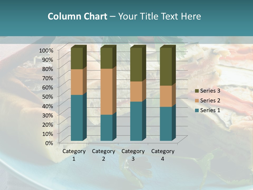 Slice Delicious Cheese PowerPoint Template
