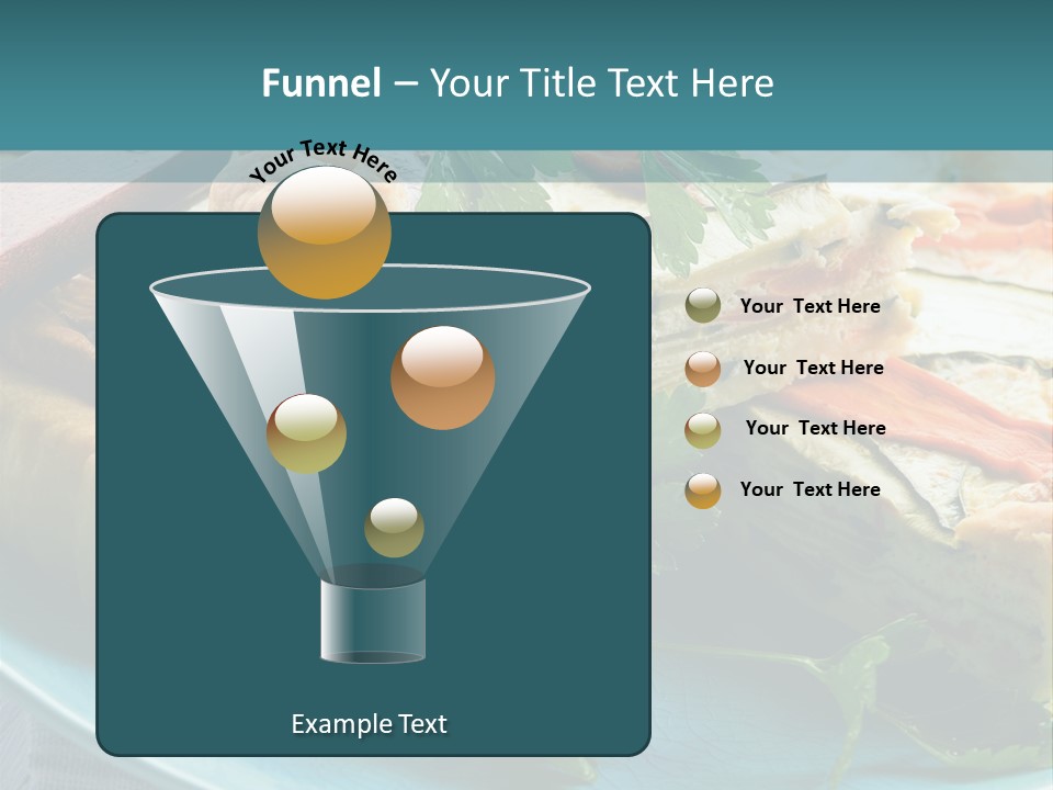 Slice Delicious Cheese PowerPoint Template