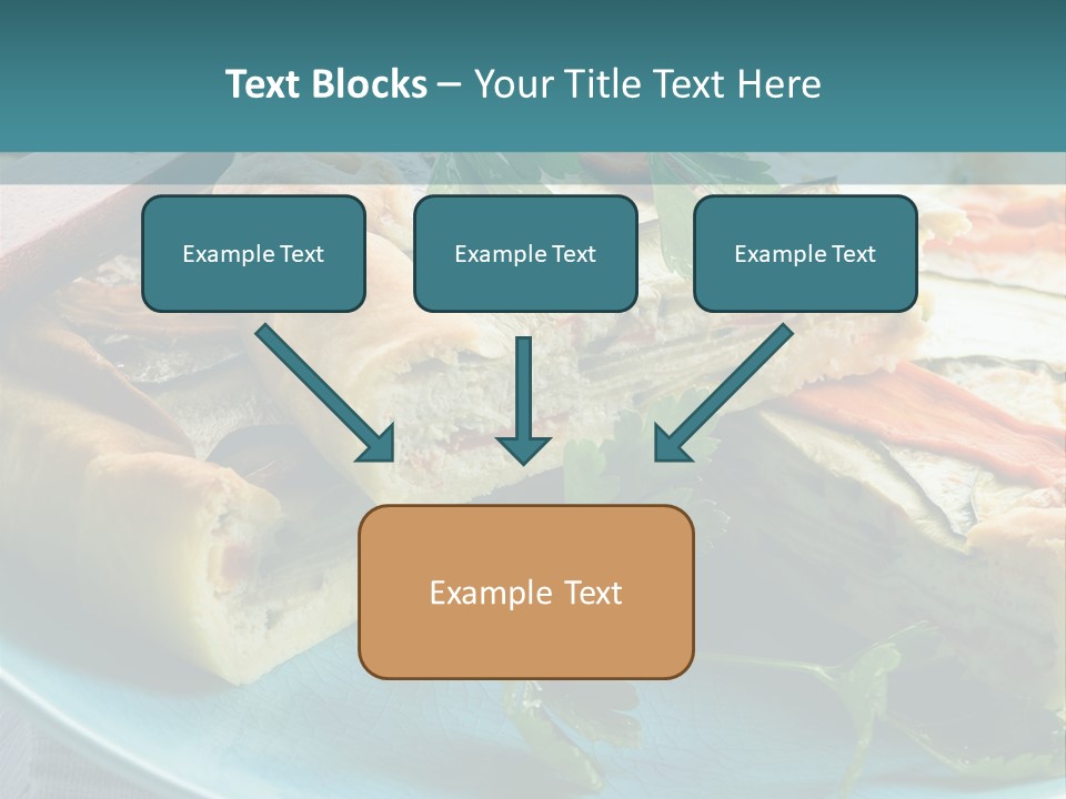 Slice Delicious Cheese PowerPoint Template