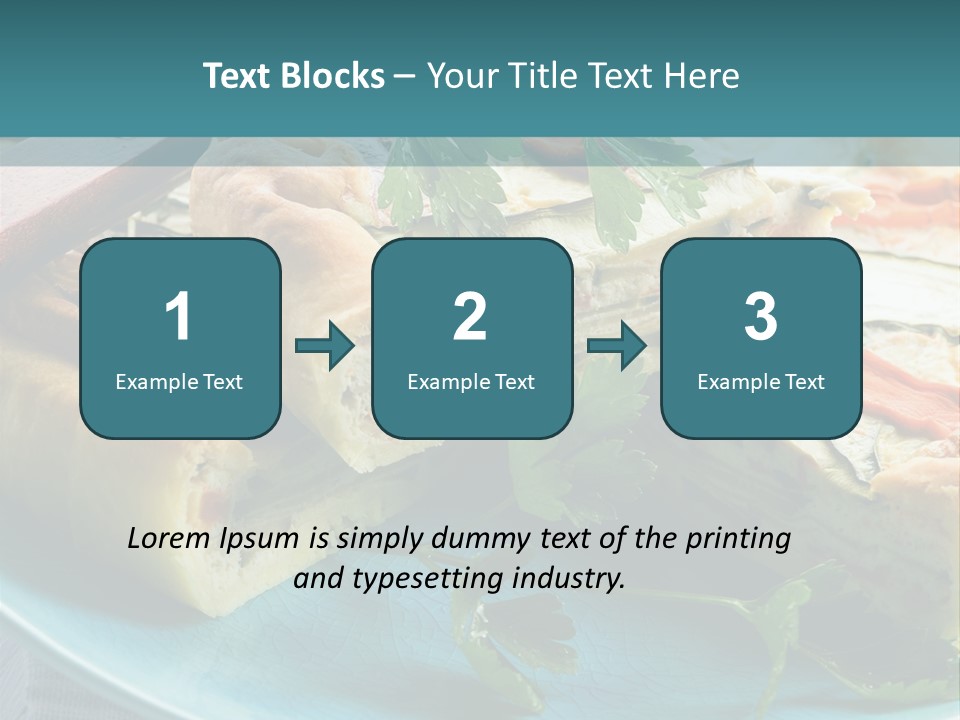 Slice Delicious Cheese PowerPoint Template