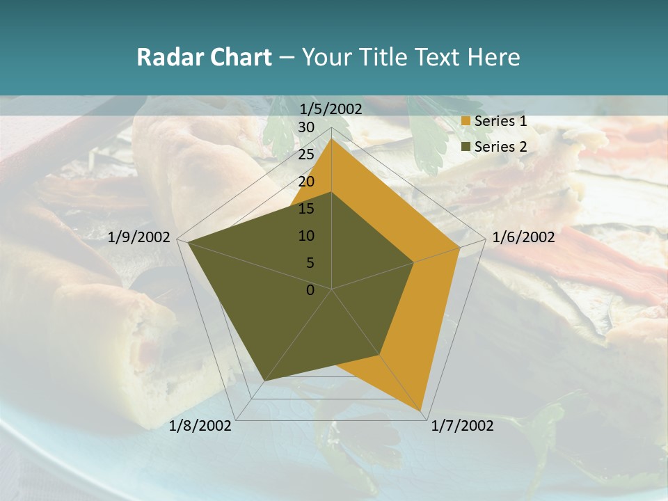 Slice Delicious Cheese PowerPoint Template