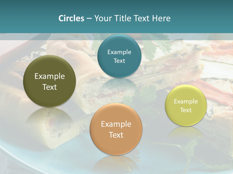 Slice Delicious Cheese PowerPoint Template